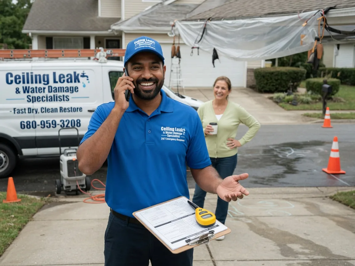 Ceiling Leak Cleanup Coolin, ID FAQs
